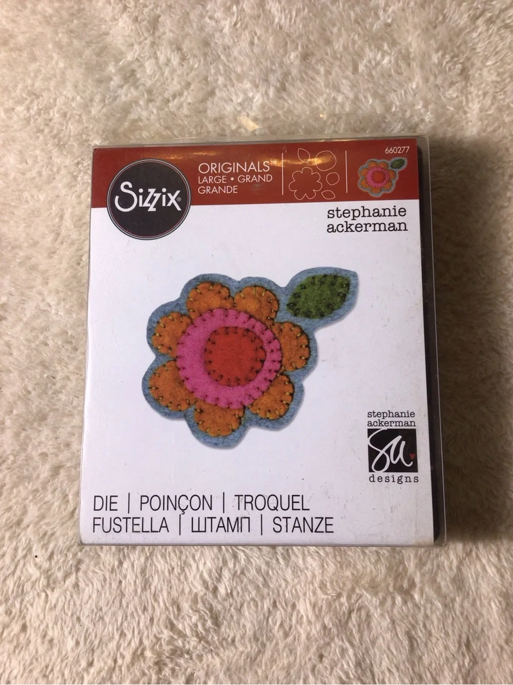 Sizzix Stephanie Ackerman Large Flower Die